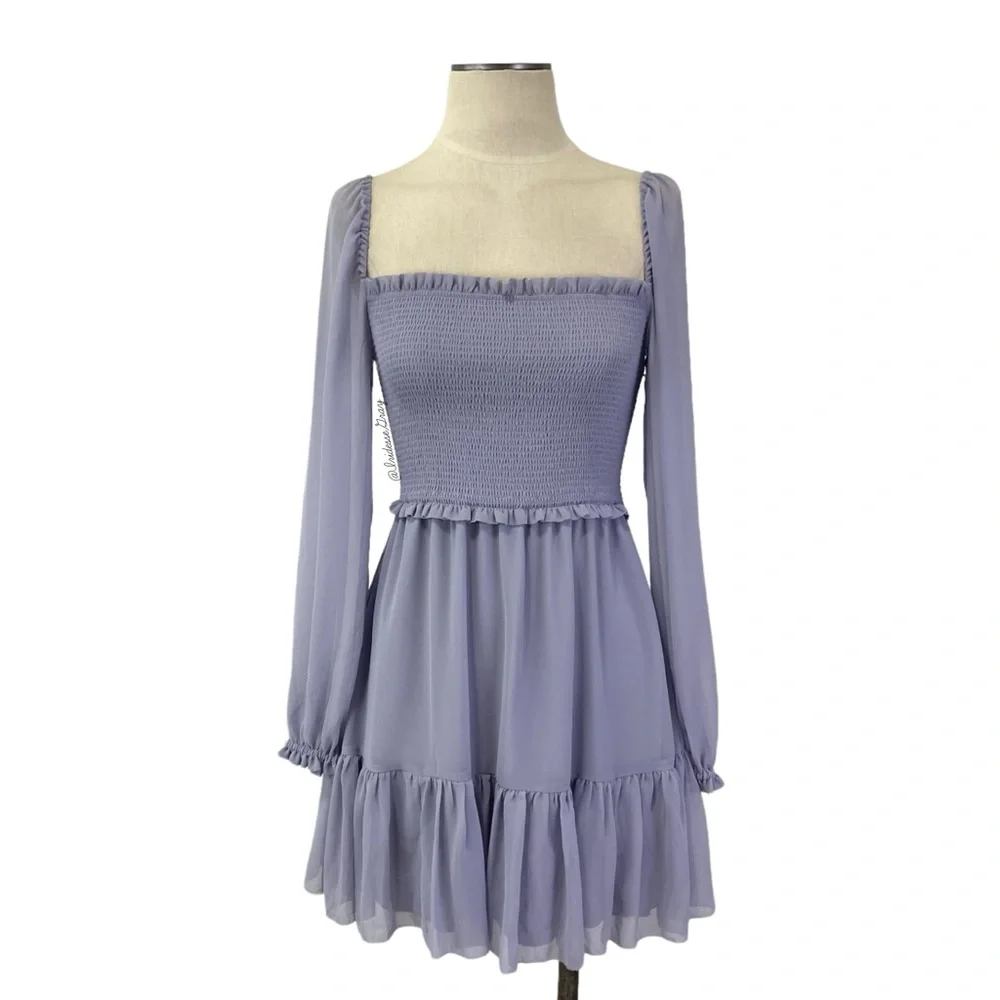 Aritzia- Tempest Dress in Lavender Size Small